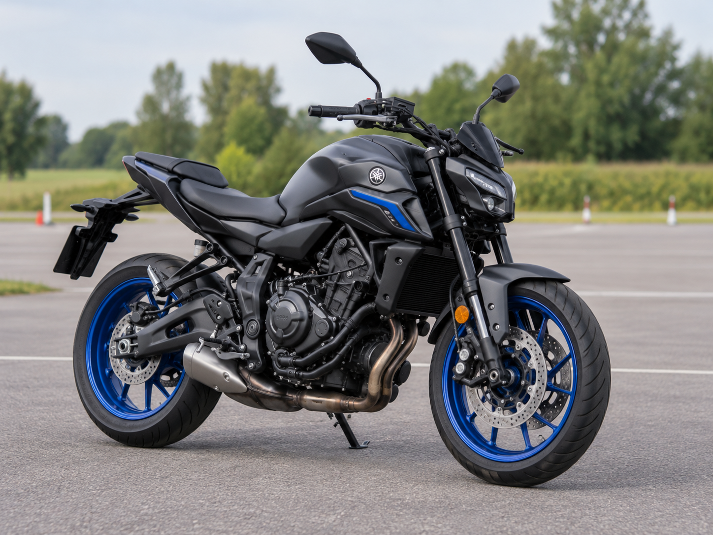 Yamaha MT-07 2026 handgeschakelde lesmotor